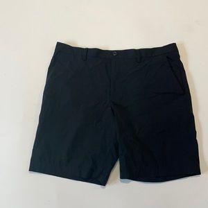Perry Ellis Portfolio black nylon men's shorts sz 36
